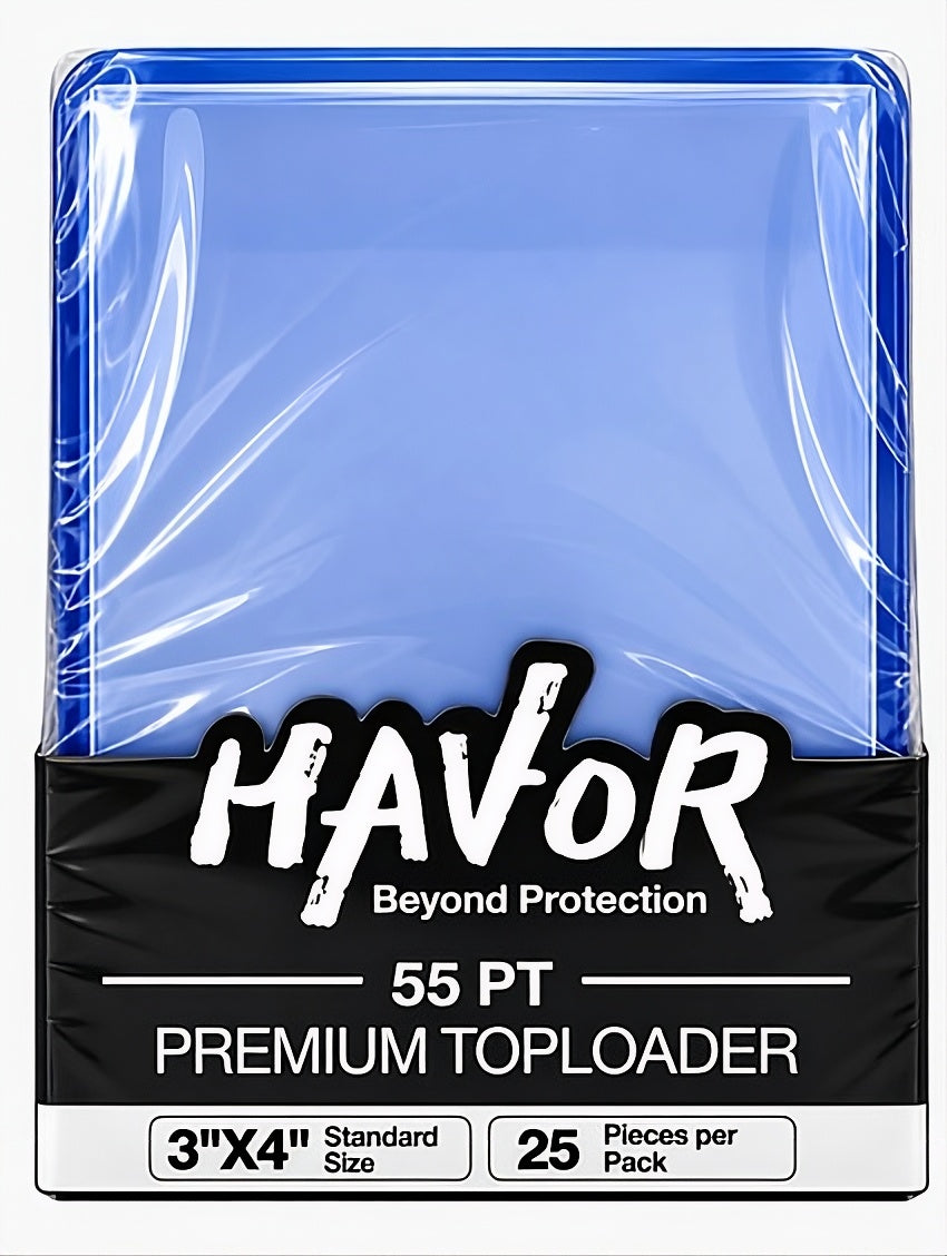 Havor 3" X 4" 55pt Top Loader Premium (isi 25 / pack)